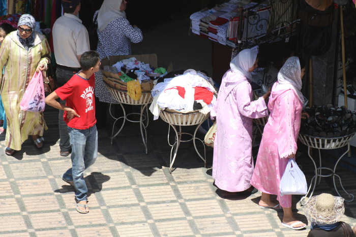 Marokańskie kobiety w Marrakeszu