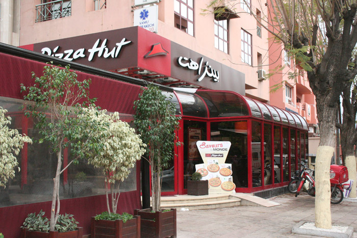 Pizza Hut w Marrakeszu